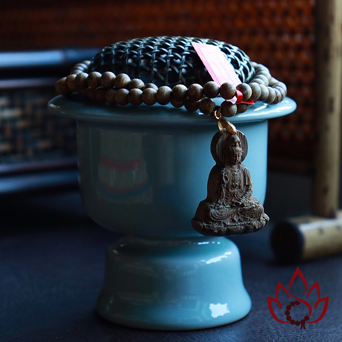 Dây Chuyền Trầm Hương Hạt Tròn | 6 Ly | Trầm Tốc Kiến Tự Nhiên Lâu Năm